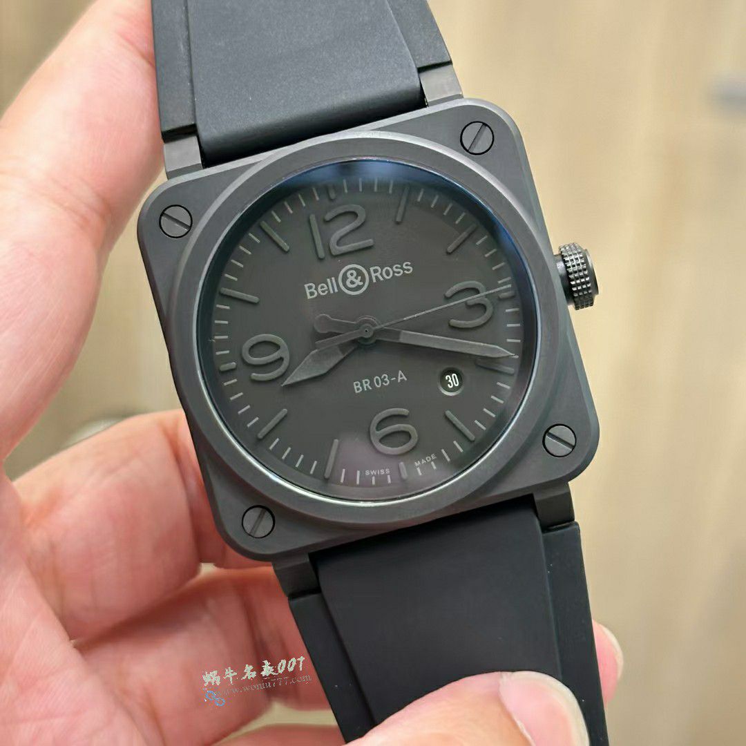 M+超A高仿复刻柏莱士手表INSTRUMENTS系列BR03A-PH-CE/SRB腕表 / BR067