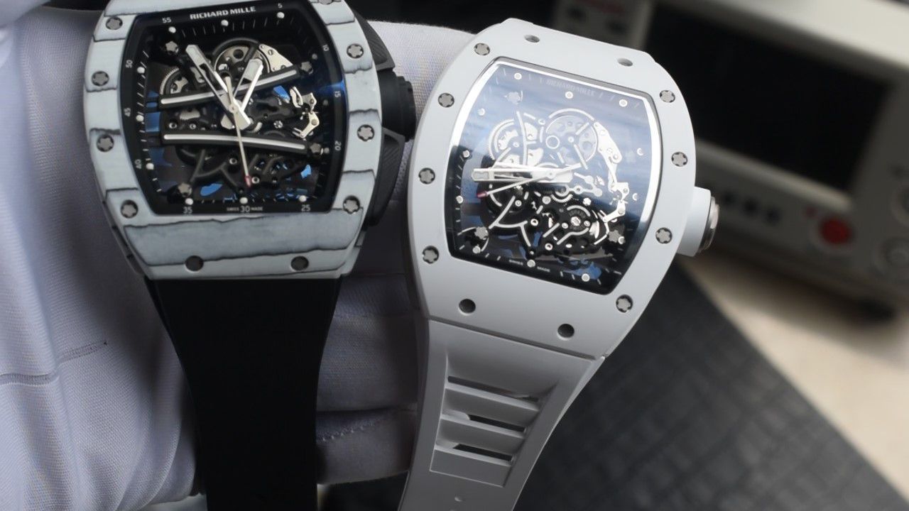 视频评测VAUCHER机芯RICHARD MILLE 超高端定制版本RM055，RM 061 / VARM055061