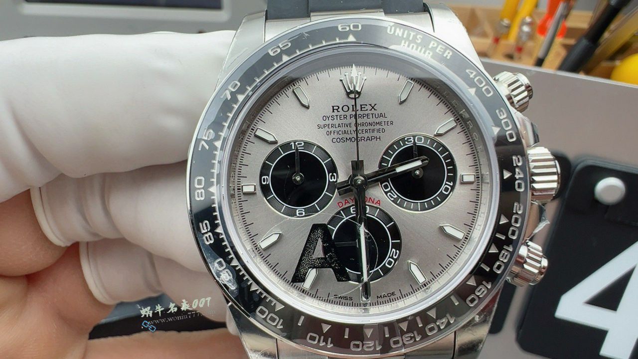 VS最好配重版本劳力士宇宙计型迪通拿系列m126506-0002复刻腕表(冰蓝迪) / R970