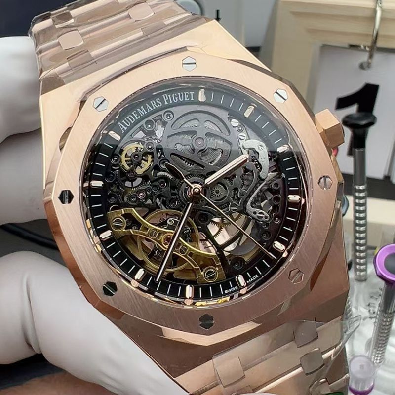 THB爱彼皇家橡树超A复刻高仿手表15407OR.OO.1220OR.01腕表