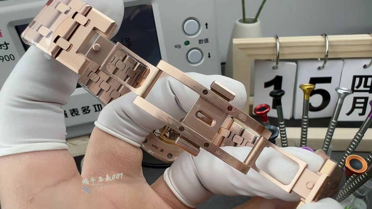 THB爱彼皇家橡树超A复刻高仿手表15407OR.OO.1220OR.01腕表 / AP313