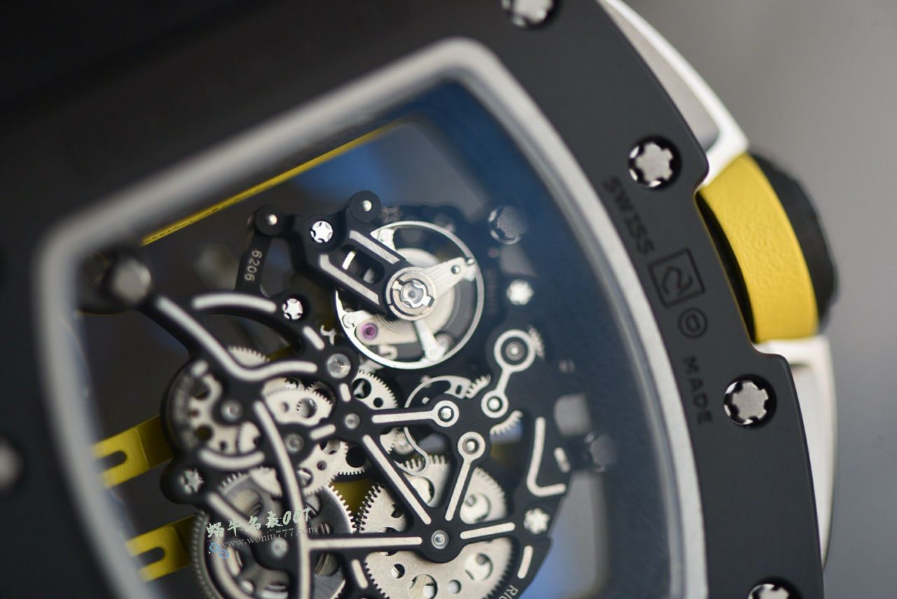 理查米尔RICHARD MILLE超级复刻手表VAUCHER机芯RM 61-01 BLACK腕表 / RM061A