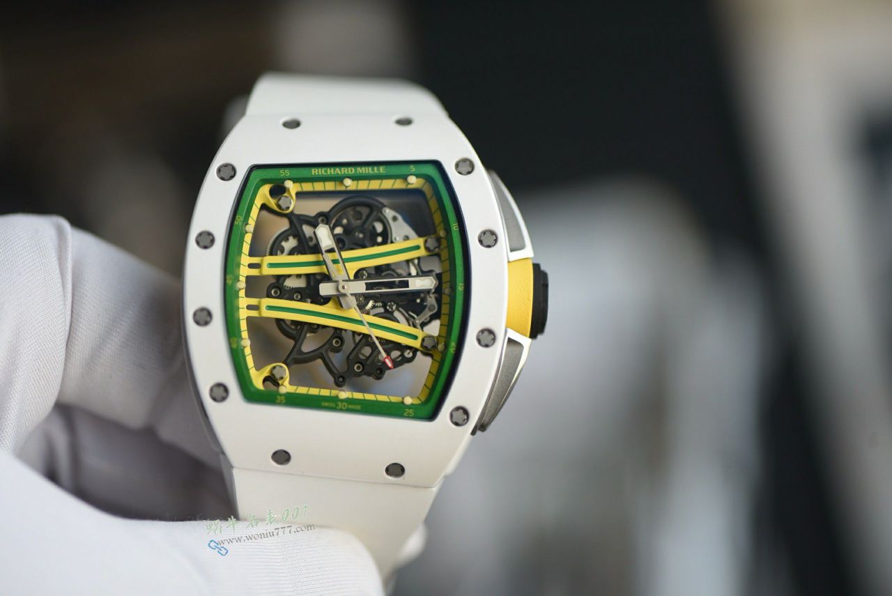 理查米尔RICHARD MILLE超级复刻手表VAUCHER机芯RM 61-01 BLACK腕表 / RM061A