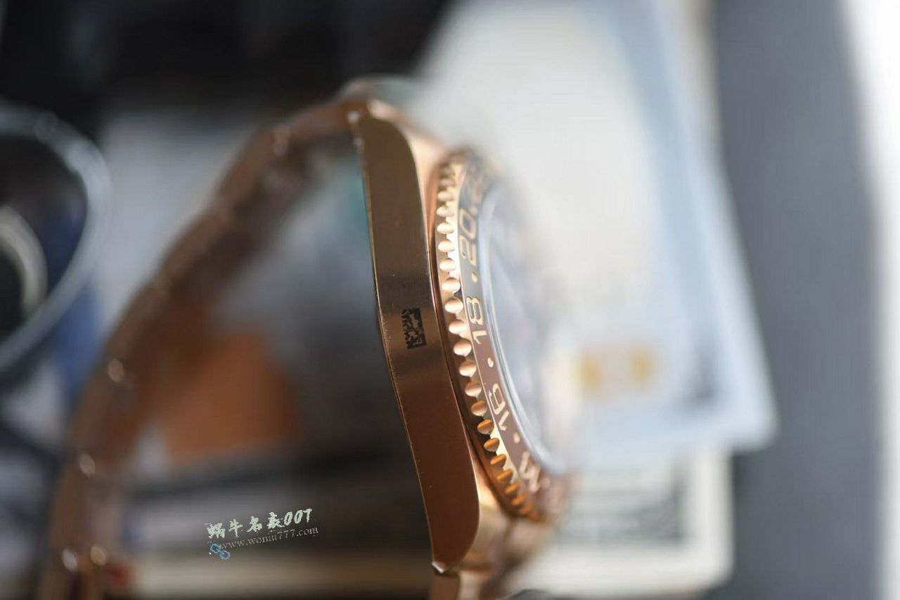 CLEAN劳力士格林尼治型II土豪金超A高仿手表m126715chnr-0001腕表 / R976