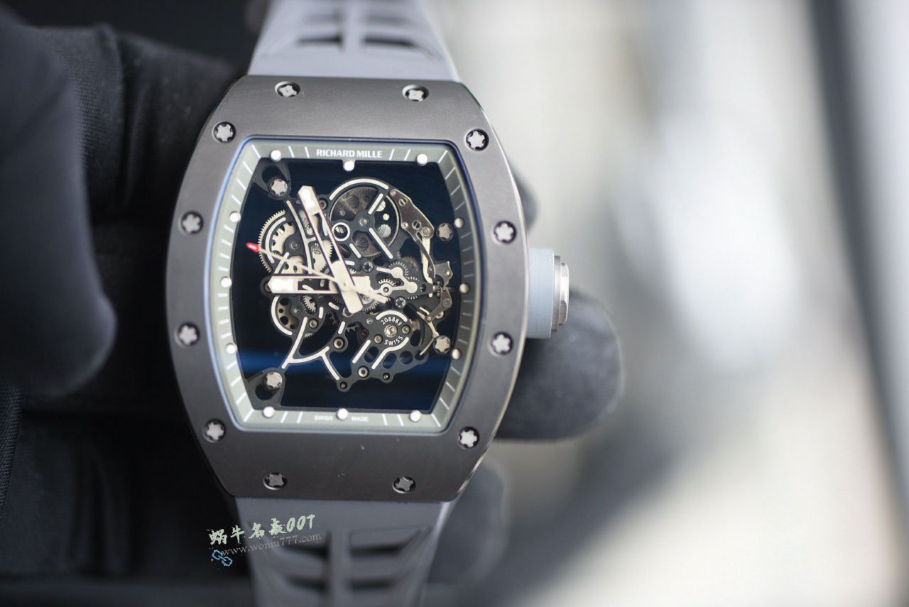 理查德米勒VAUCHER机芯RICHARD MILLE 超高端定制复刻手表版本RM055 NTPT / RM055VAB