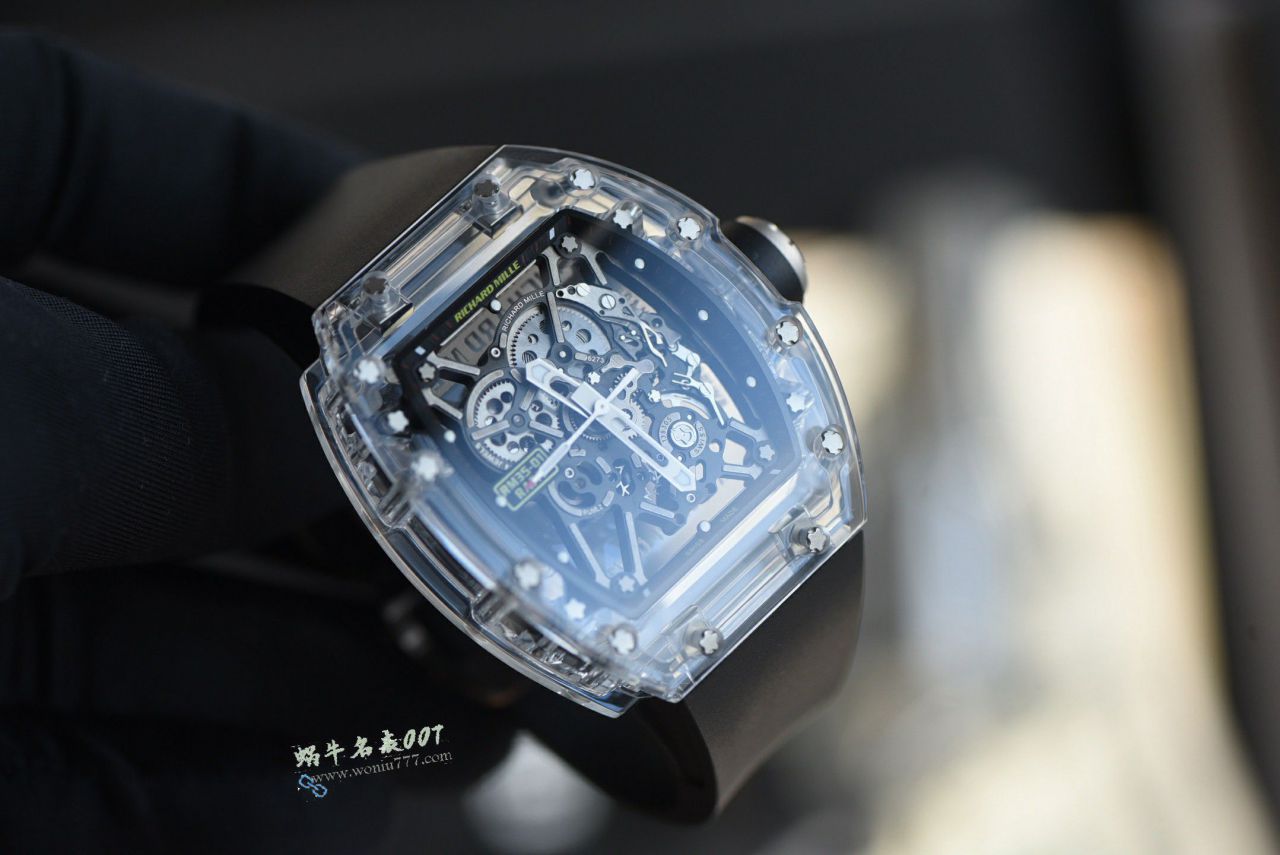 Sonic新品理查德米勒RM35-01 复刻手表AET公司改装隐藏版升级水晶玻璃腕表 / SOAET0351B
