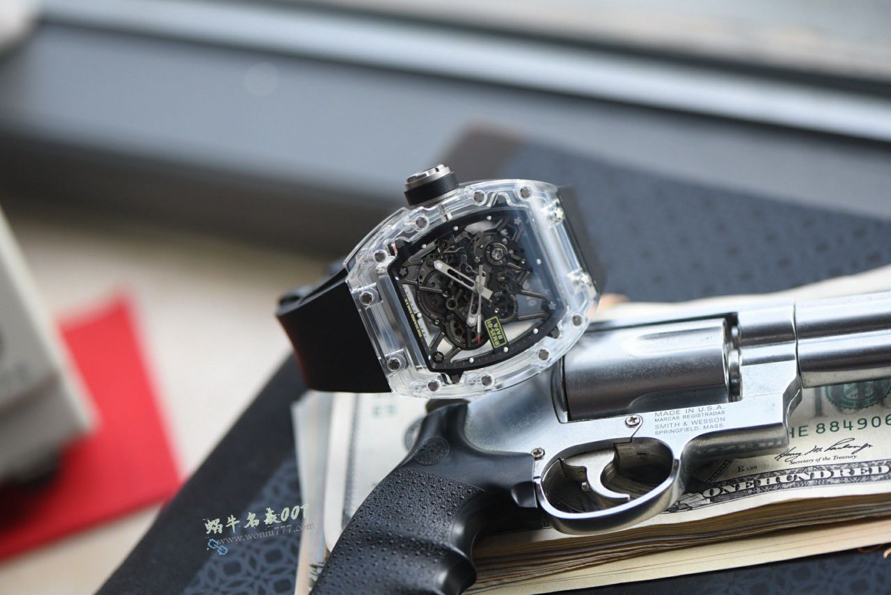 Sonic新品理查德米勒RM35-01 复刻手表AET公司改装隐藏版升级水晶玻璃腕表 / SOAET0351B