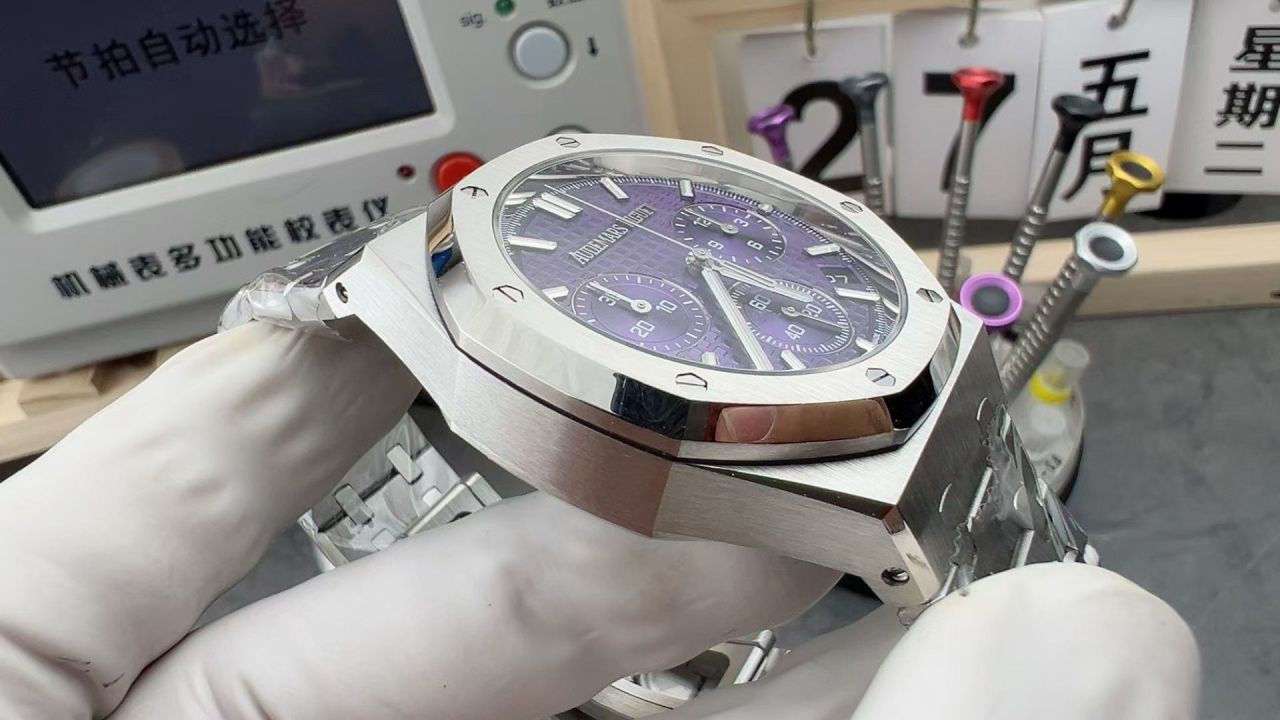 APS厂Audemars Piguet爱彼皇家橡树26240BC.OO.1320BC.01腕表 / AP323