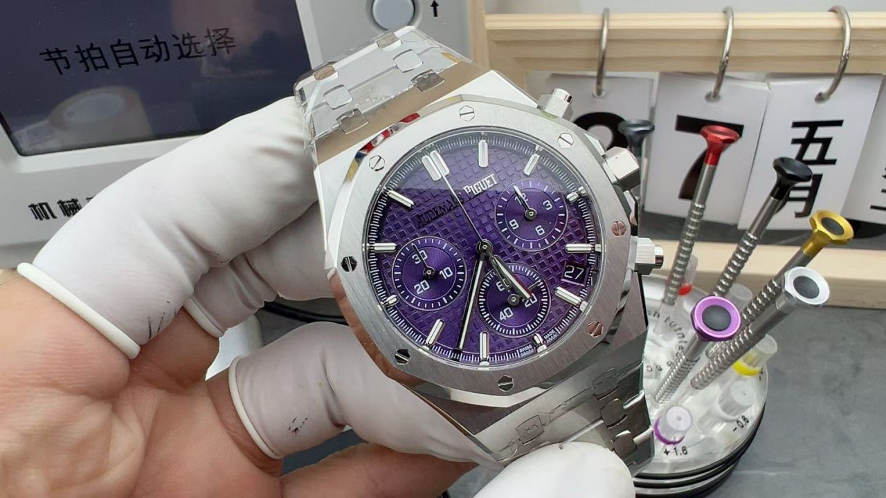APS厂Audemars Piguet爱彼皇家橡树26240BC.OO.1320BC.01腕表 / AP323
