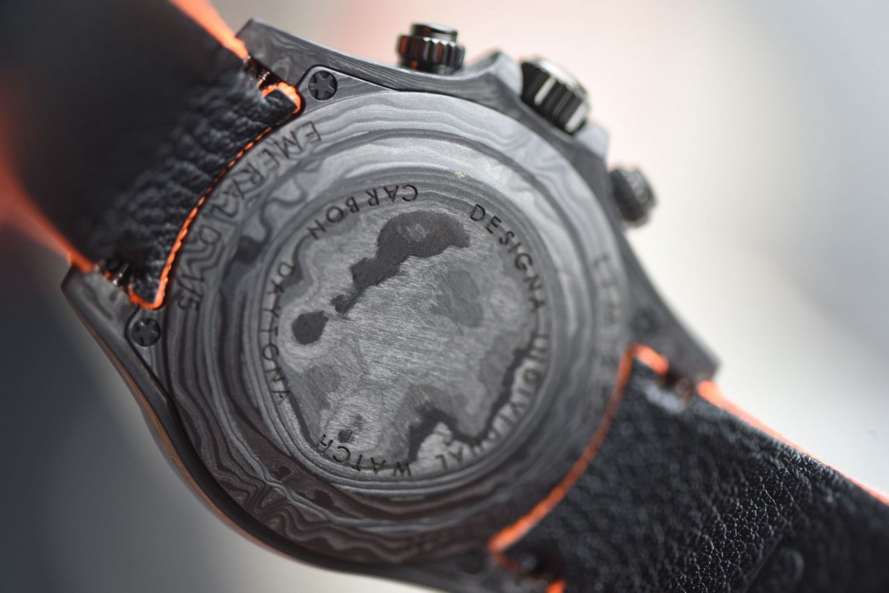 行业最高版本Diw定制版ROLEX劳力士迪通拿复刻高仿手表全碳纤维壳 / R929