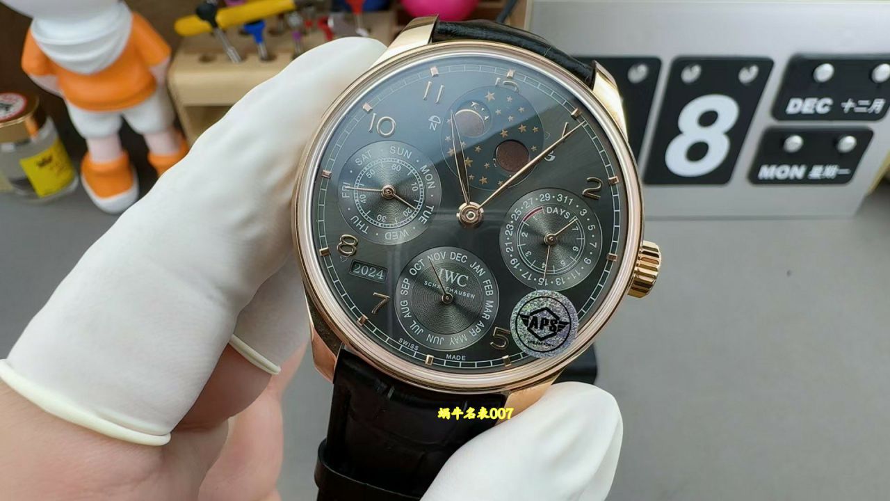 APS万国万年历顶级复刻手表葡萄牙系列IW503404腕表 / WG662
