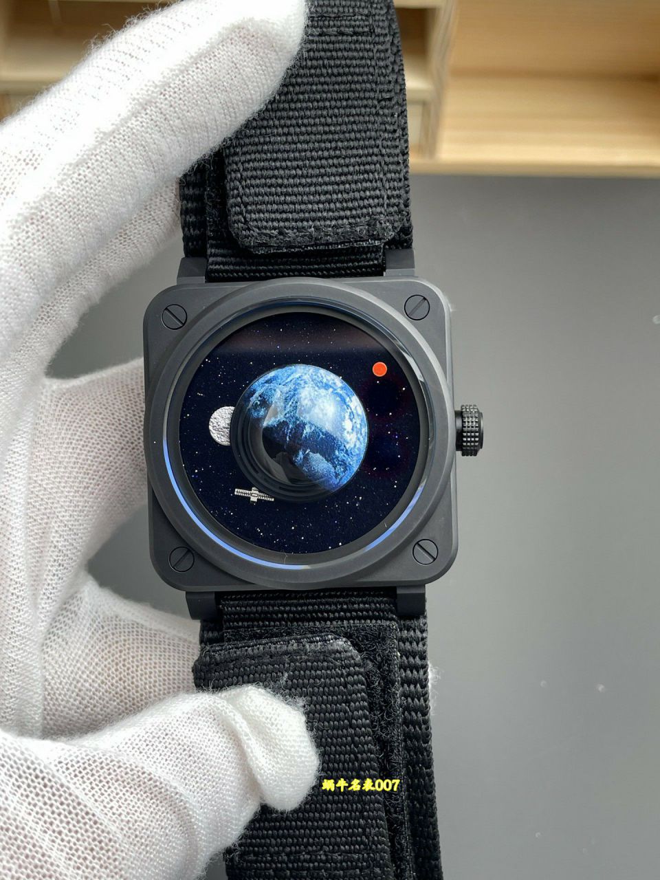 M+太空朋克柏莱士INSTRUMENTS系列BR03A-EMM-CE/SRB腕表 / BR068