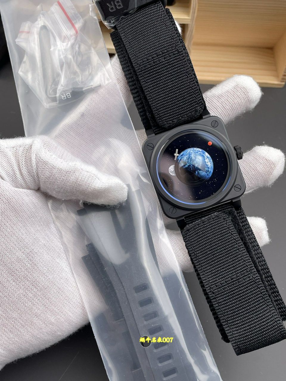 M+太空朋克柏莱士INSTRUMENTS系列BR03A-EMM-CE/SRB腕表 / BR068