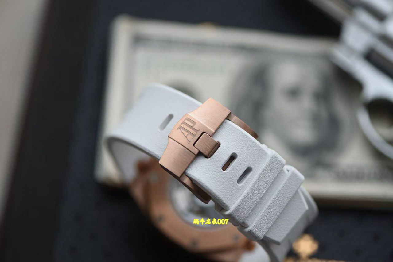 视频评测爱彼皇家橡树离岸型系列26408OR.OO.A010CA.01复刻腕表 / AP355