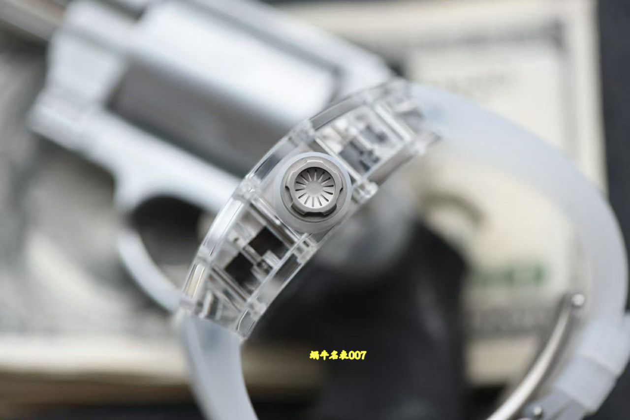 视频评测sonic出品理查德米勒透明水晶壳RM055腕表 / sonic RM055V