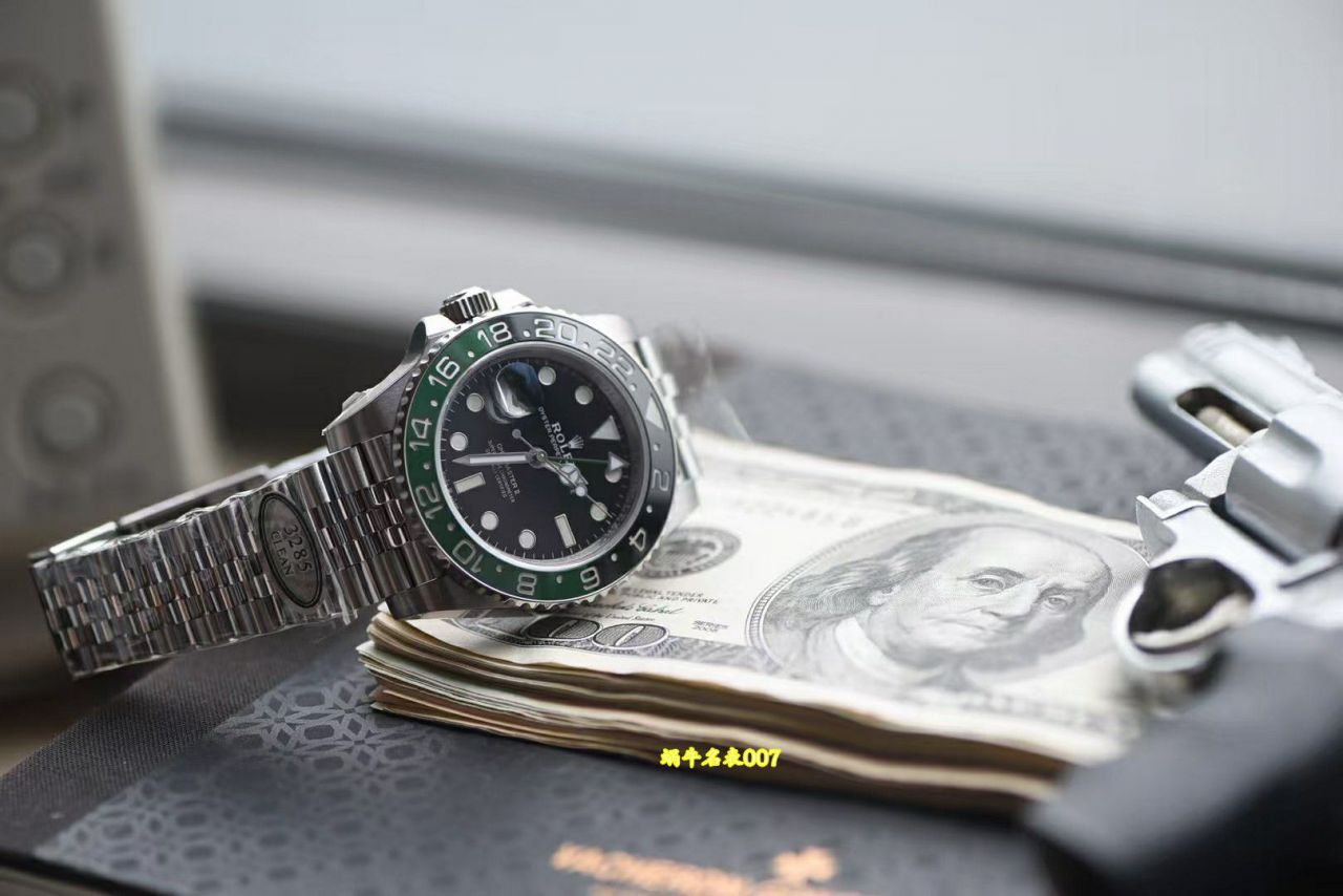 视频评测clean厂劳力士格林尼治m126720vtnr-0002左撇子雪碧圈手表 / R993