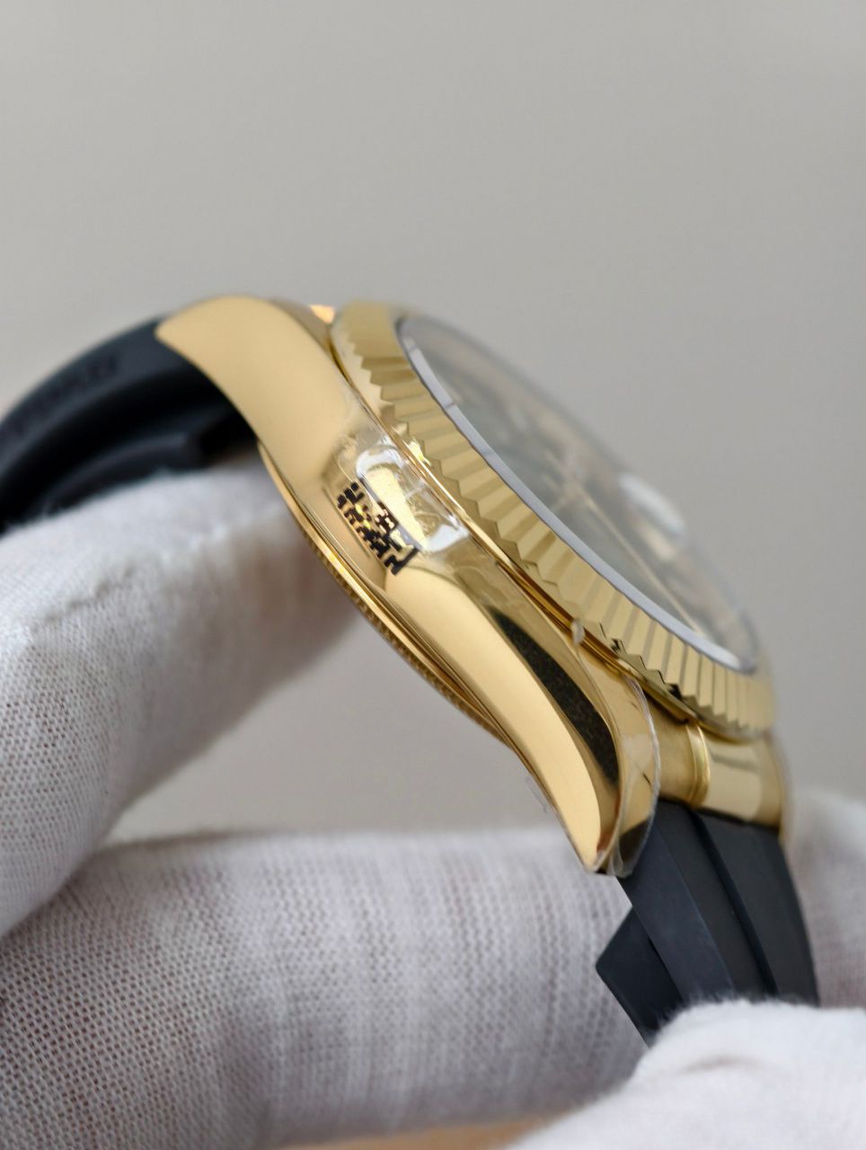 ZF天行者ROLEX劳力士Sky-Dweller 配重款玫瑰金绿面少量到货 / R997