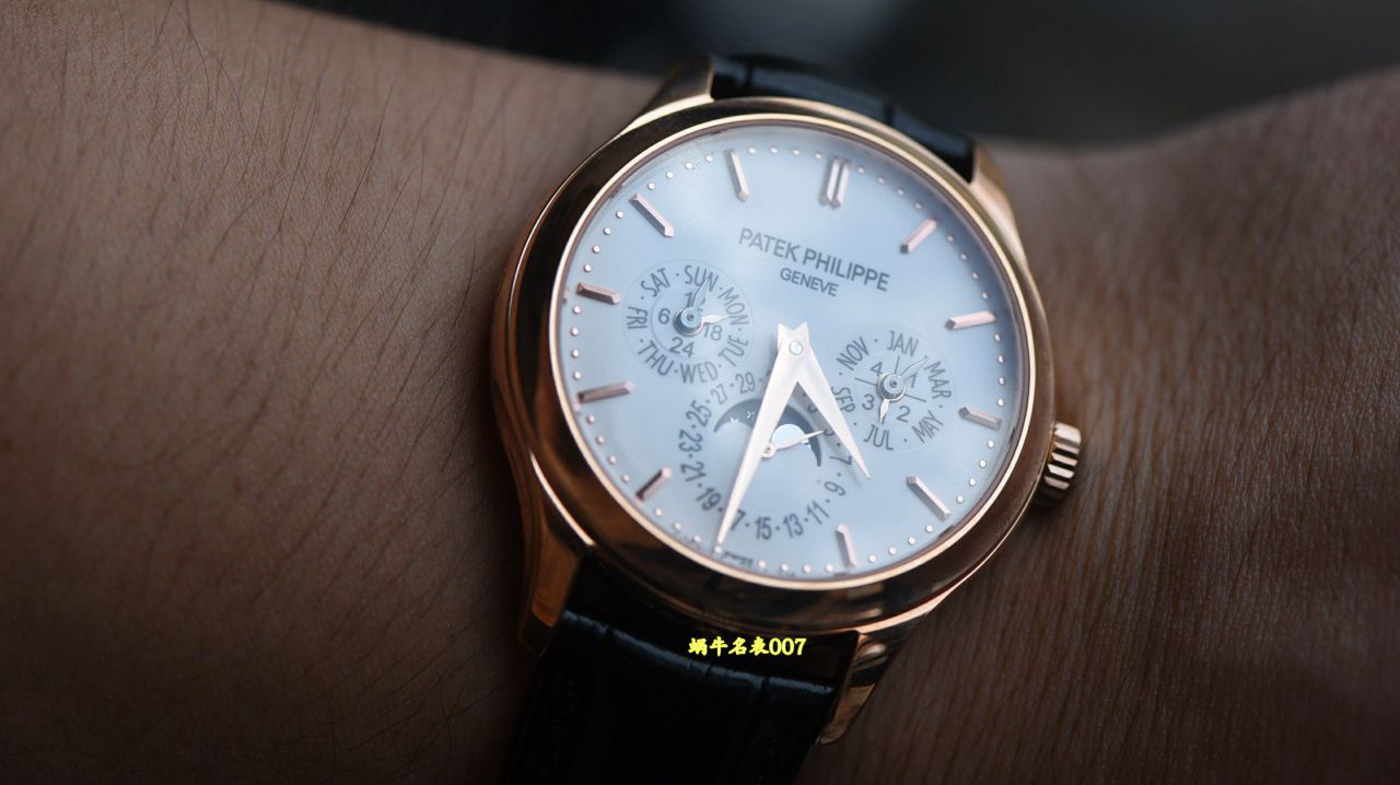 视频评测3K厂百达翡丽超级复杂功能时计系列5327G-001腕表 / BD522