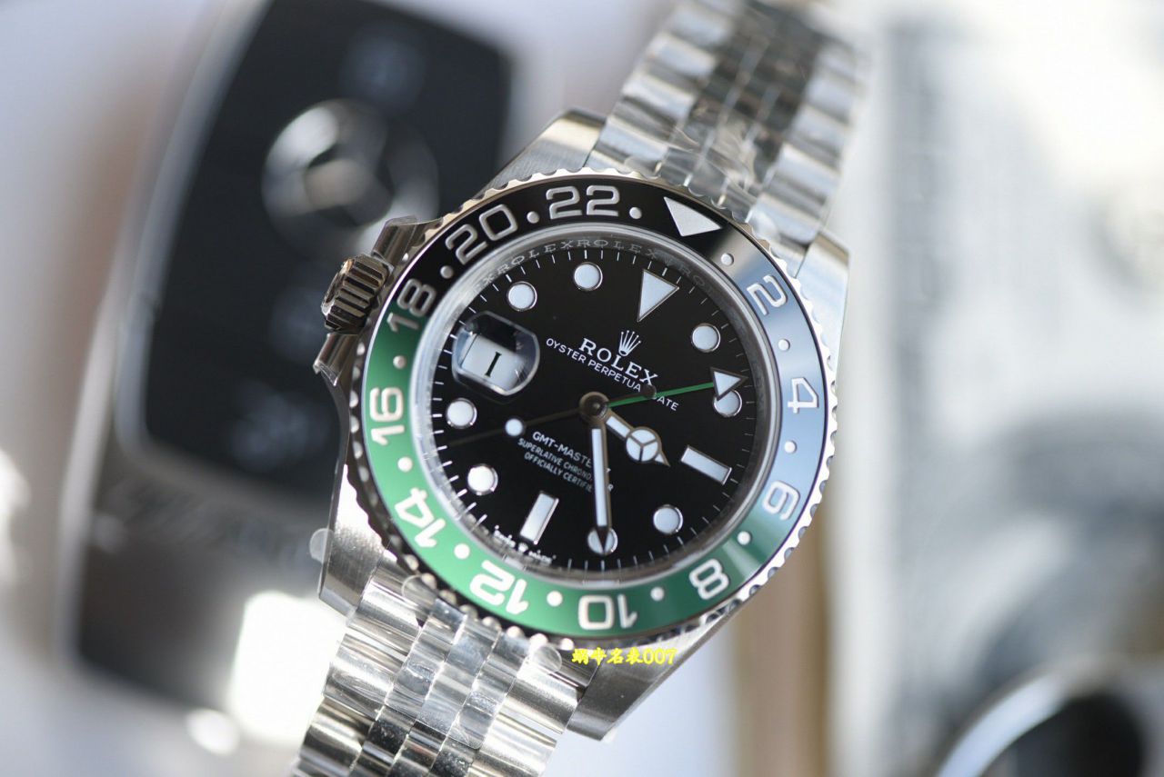 视频评测VS厂复刻劳力士格林尼治左撇子雪碧圈M126720VTNR-0001，m126720vtnr-0002腕表 / R1010