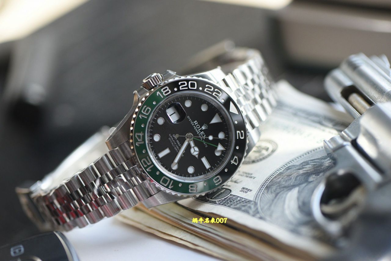 视频评测VS厂复刻劳力士格林尼治左撇子雪碧圈M126720VTNR-0001，m126720vtnr-0002腕表 / R1010