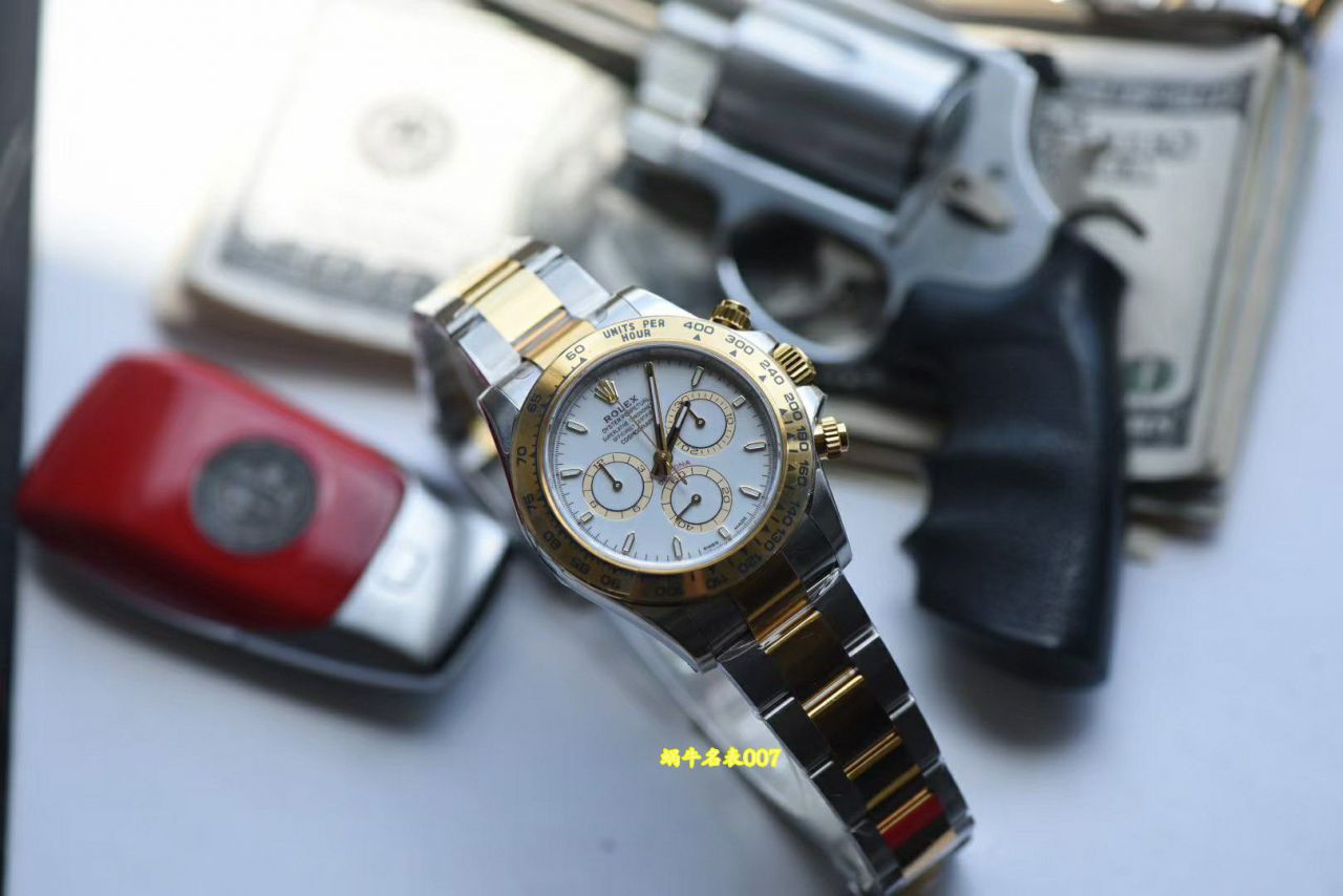 视频评测VS配重164g劳力士宇宙计型迪通拿复刻m126503-0001，m126503-0003腕表 / R1009