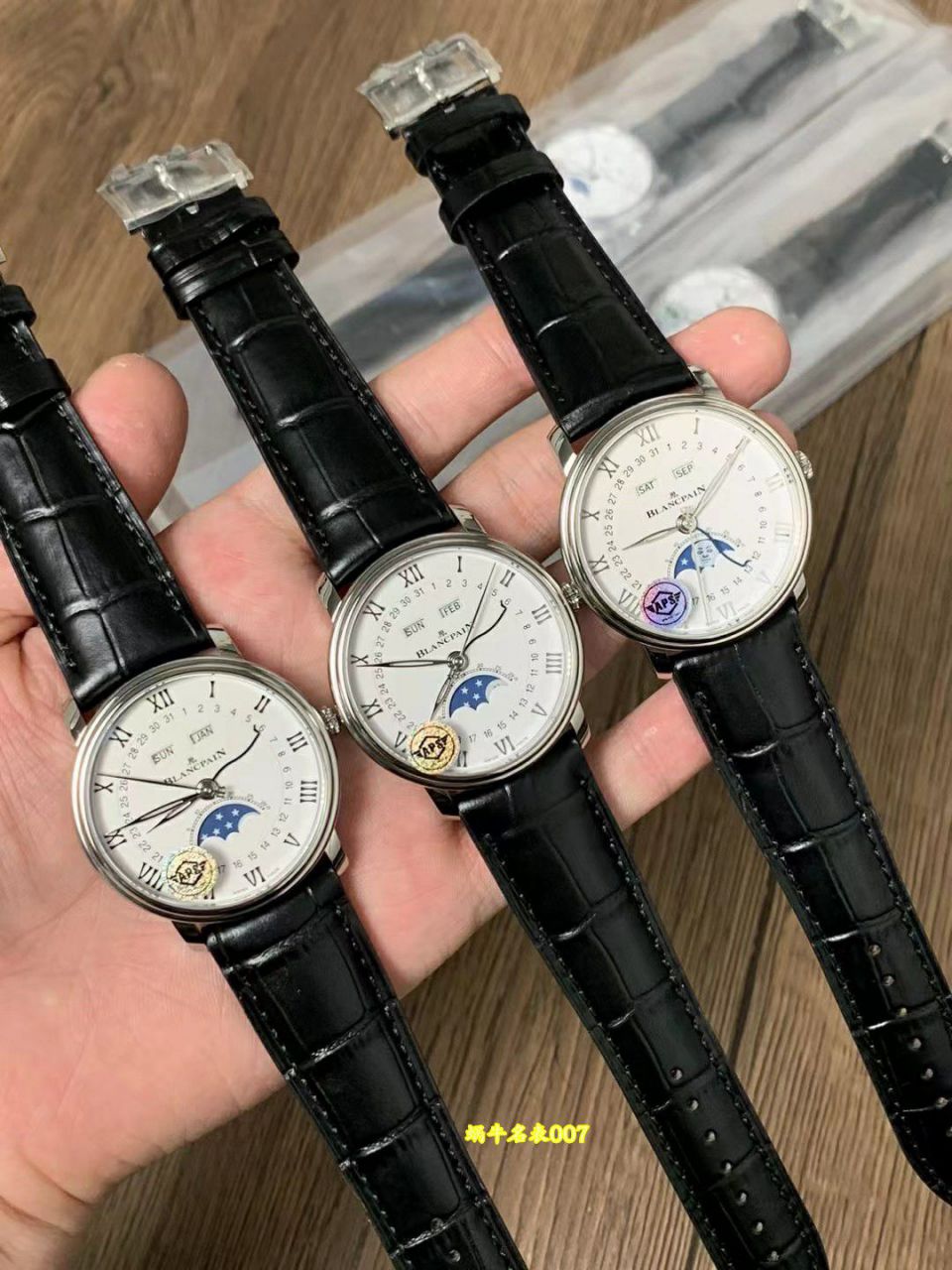  APS厂宝珀经典系列真月相6654-1127-55B腕表 / BP082