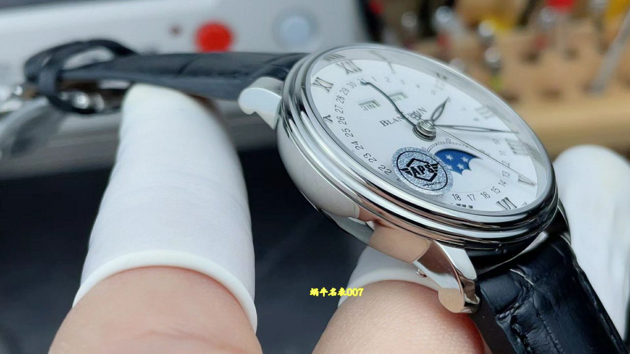  APS厂宝珀经典系列真月相6654-1127-55B腕表 / BP082