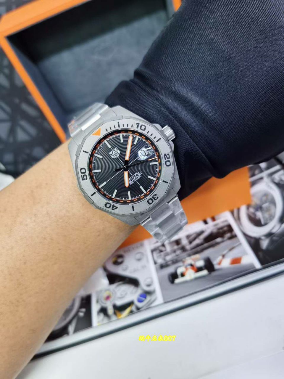 原单泰格豪雅竞潜系列WAY208F.BF0638腕表(Bamford Watch 限量版) / TG120