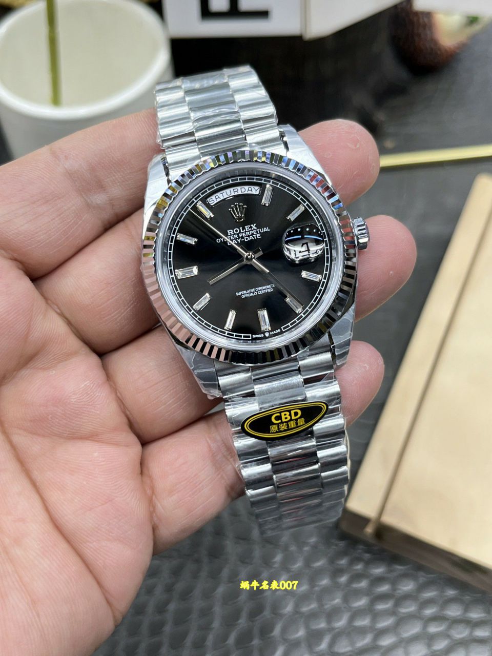 CBD配重劳力士星期日历型系列m228236-0004腕表 / R1035