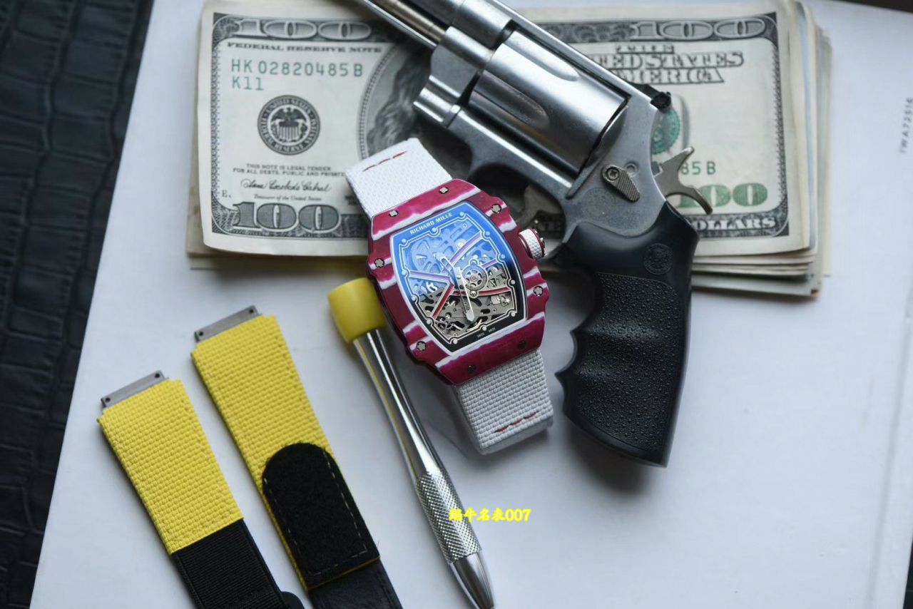 视频评测高端定制RICHARD MILLE 理查德米勒RM67-02 超级版～  紫色 最薄最轻最强卡塔尔 / RM67KATAER