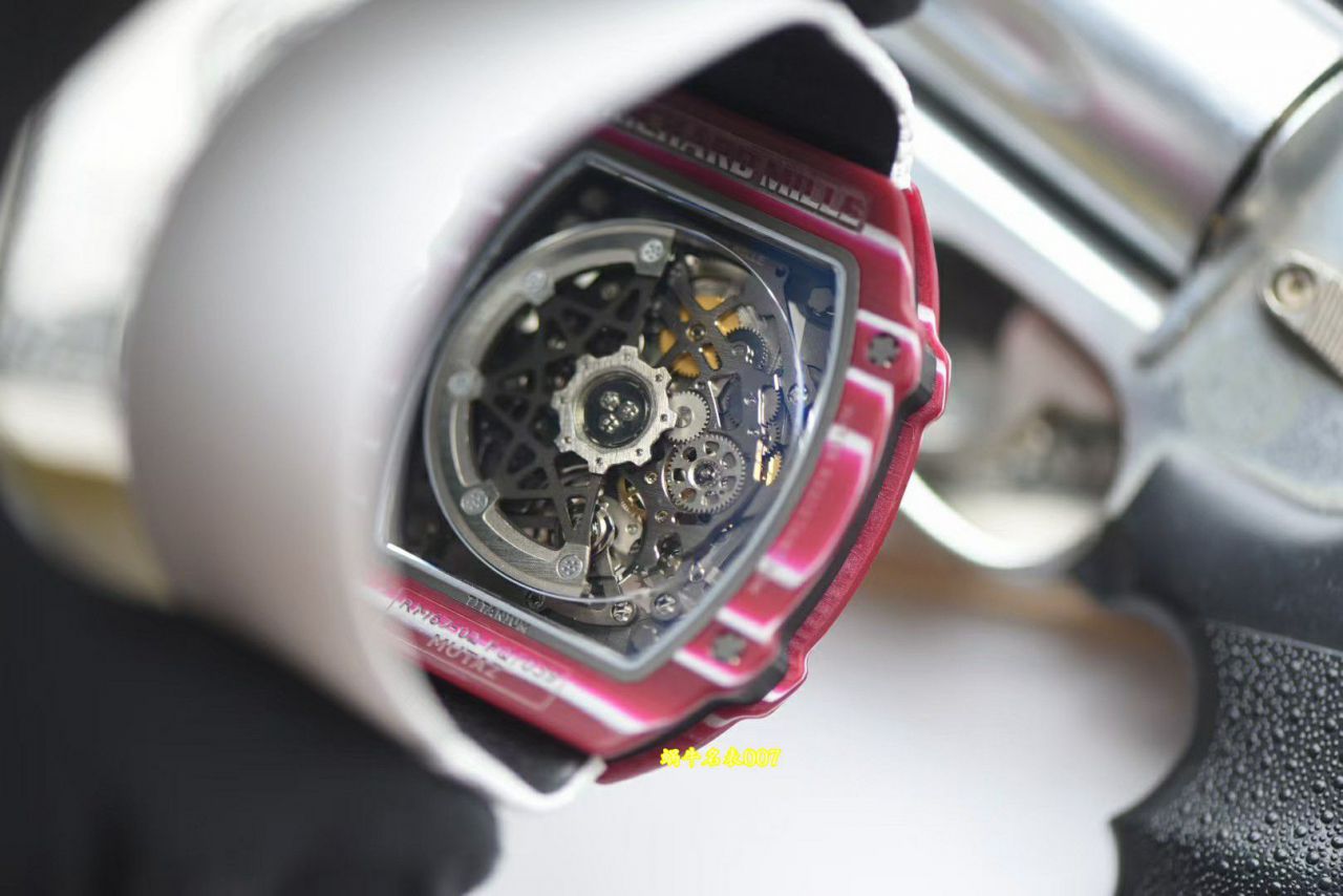 视频评测高端定制RICHARD MILLE 理查德米勒RM67-02 超级版～  紫色 最薄最轻最强卡塔尔 / RM67KATAER