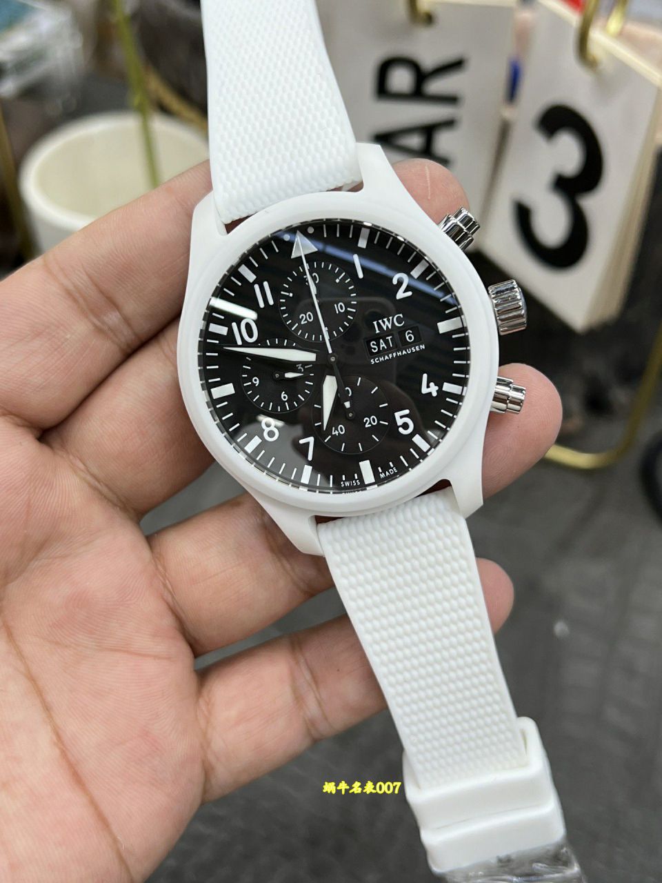 TPS万国IWC飞行员系列IW389105腕表(“太浩湖”特别版) / IW672