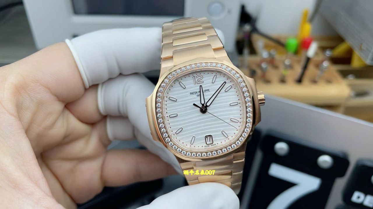 3K厂百达翡丽运动优雅系列7118/1200R-001腕表(女装鹦鹉螺) / BD536