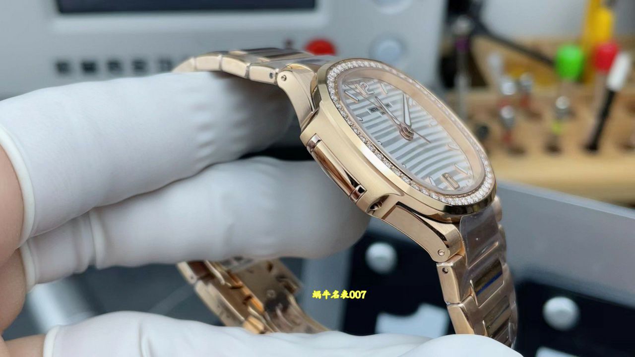 3K厂百达翡丽运动优雅系列7118/1200R-001腕表(女装鹦鹉螺) / BD536