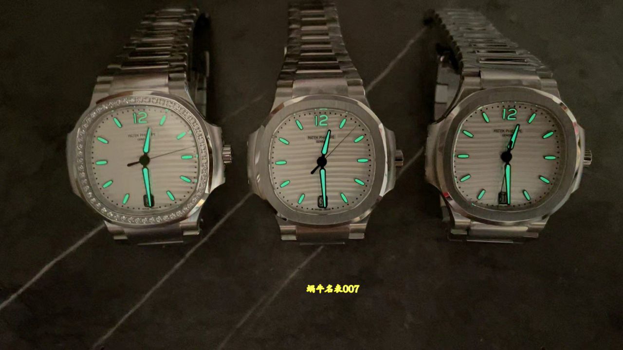 3K厂百达翡丽运动优雅系列7118/1200R-001腕表(女装鹦鹉螺) / BD536