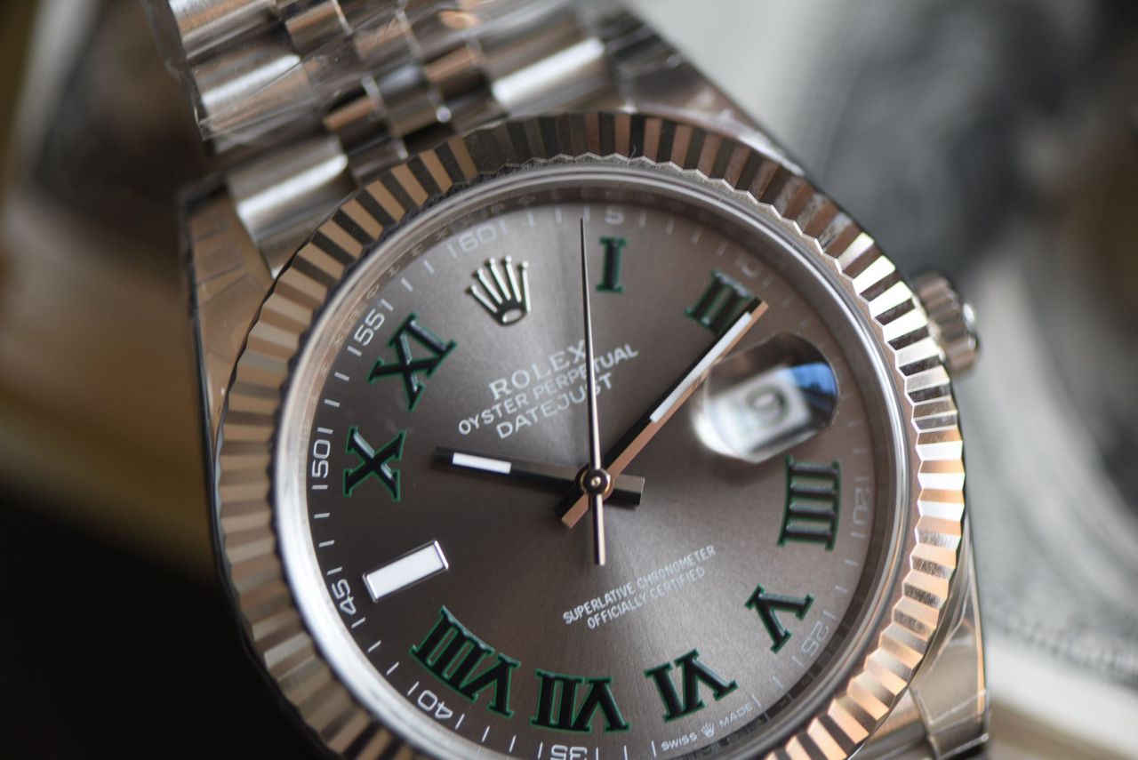 VS劳力士日志型系列m126334-0022腕表(绿罗&绿萝) /  