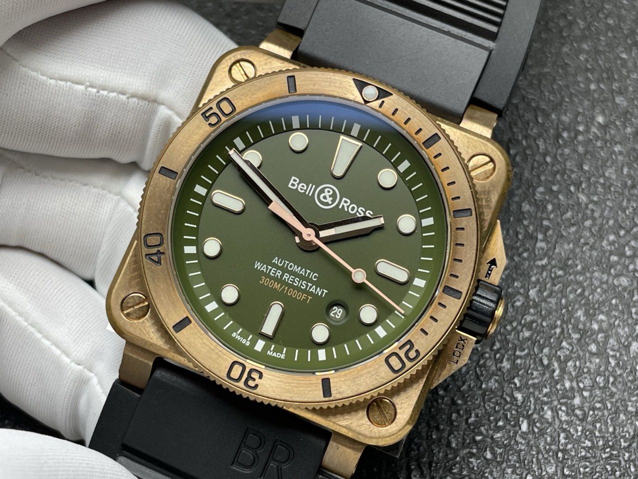 柏莱士INSTRUMENTS系列BR0392-D-G-BR/SCA腕表 /  