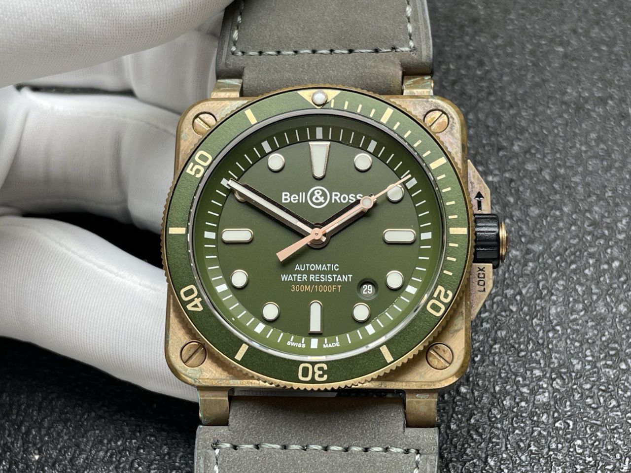 柏莱士INSTRUMENTS系列BR0392-D-G-BR/SCA腕表 /  