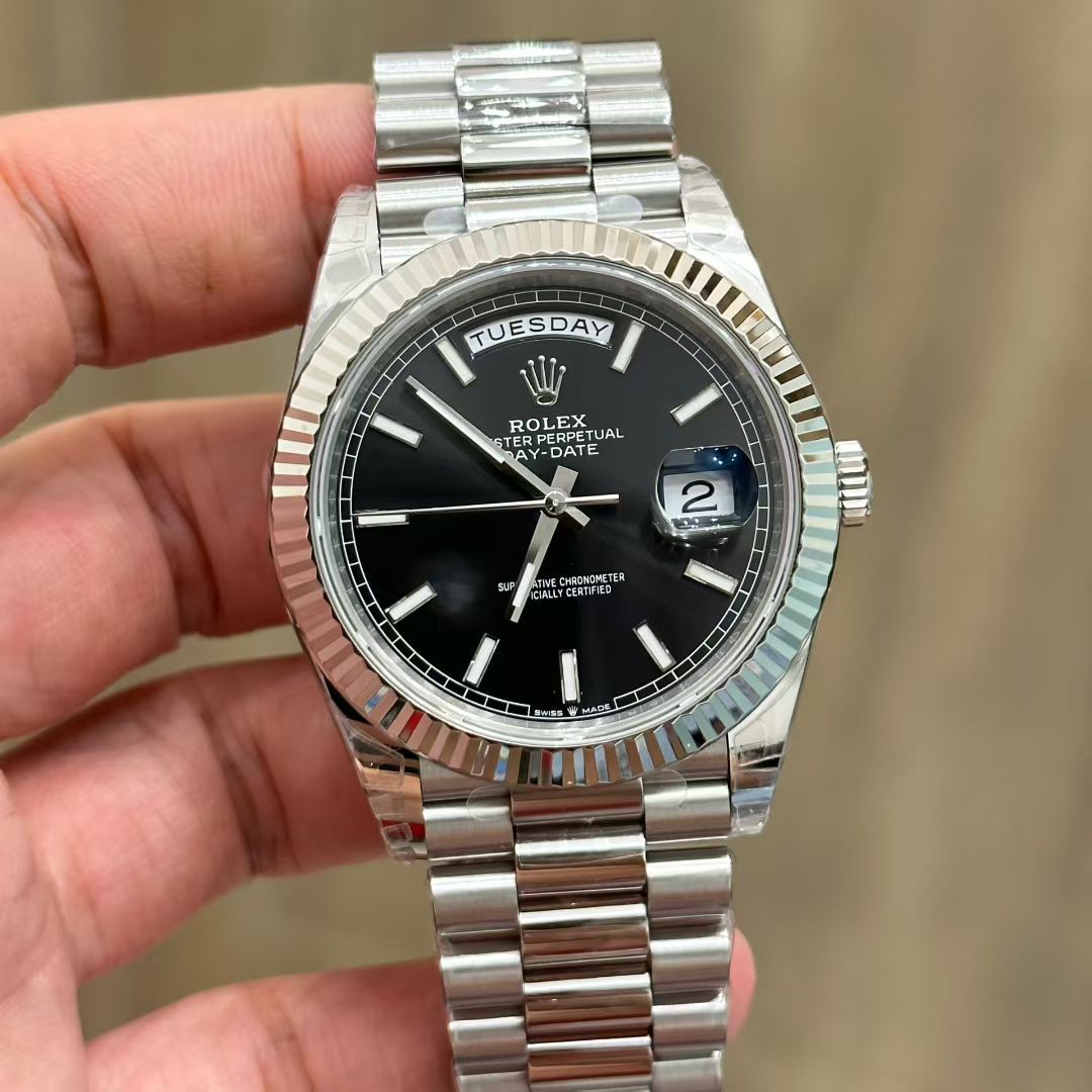 VS配重劳力士星期日历型黑面灰面m228239-0060，m228239-0005腕表 /  