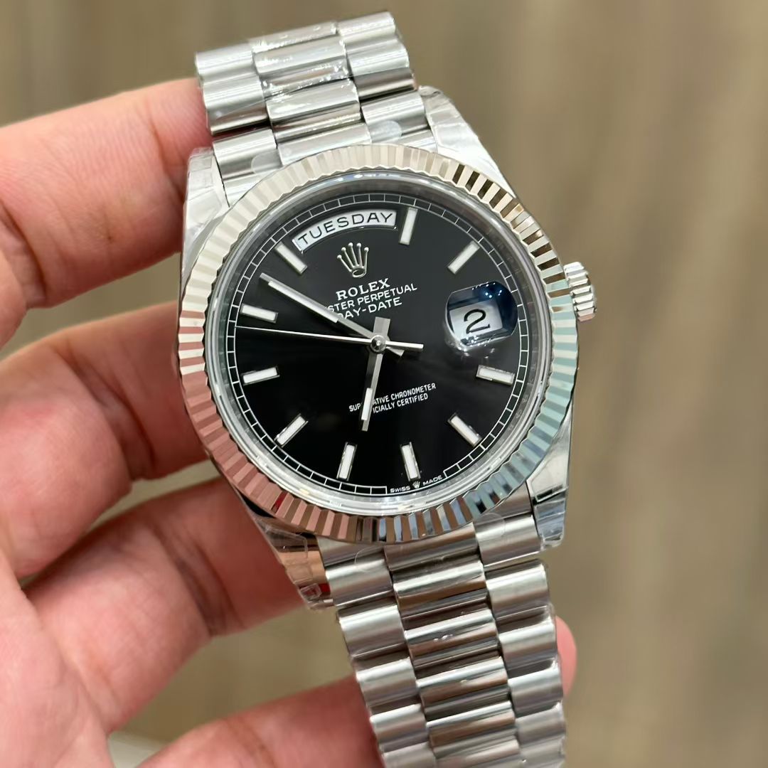 VS配重劳力士星期日历型黑面灰面m228239-0060，m228239-0005腕表 /  