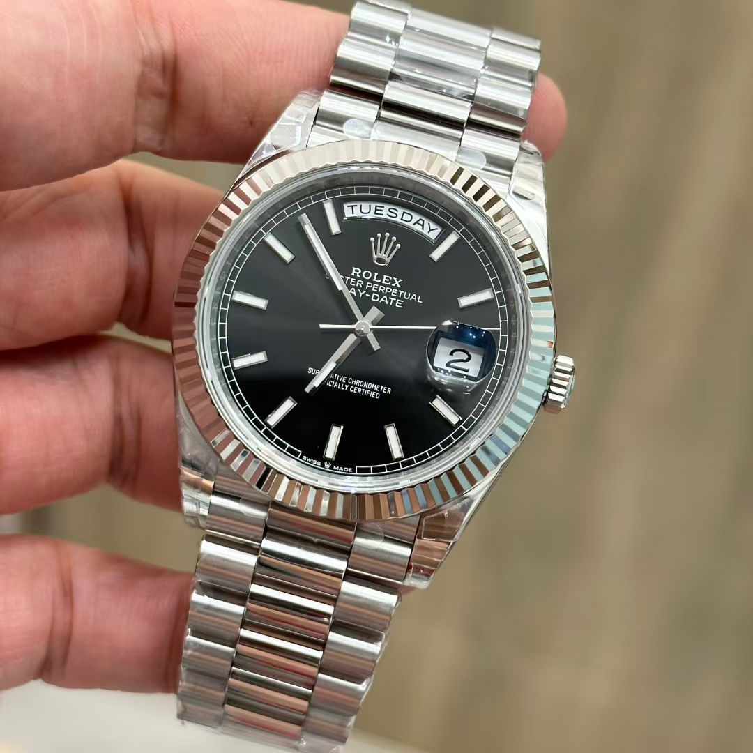 VS配重劳力士星期日历型黑面灰面m228239-0060，m228239-0005腕表 /  