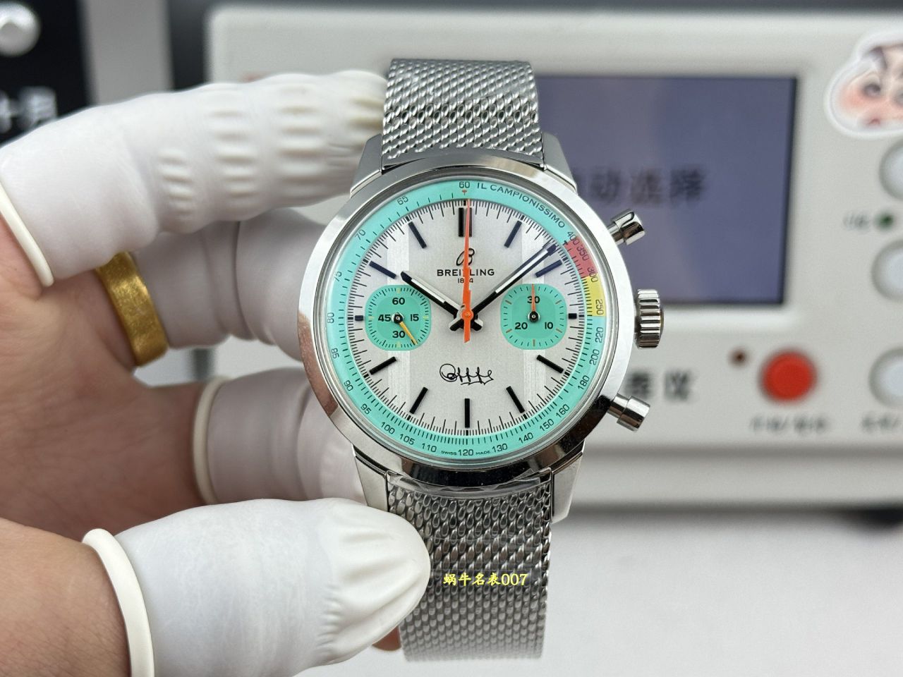 BLS百年灵TOP TIME系列AB01768A1A1A1腕表 /  