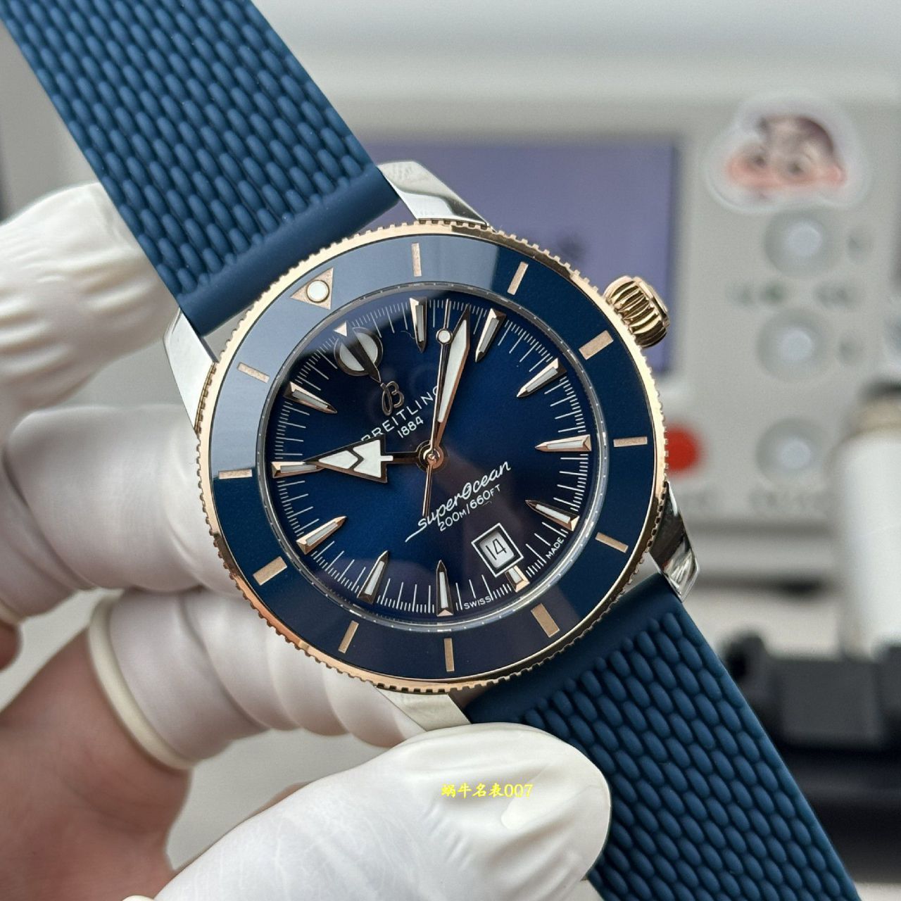 BLS百年灵超级海洋文化系列UB2010161C1S1腕表 /  