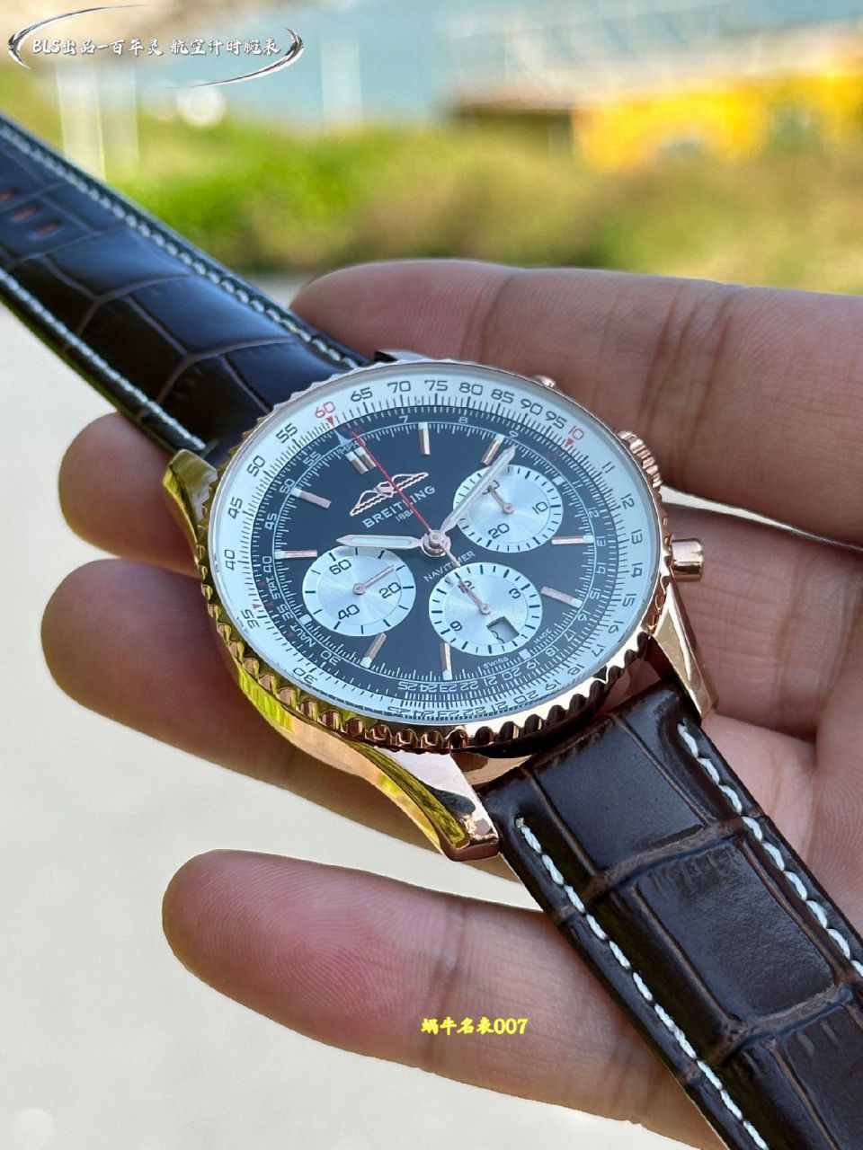 BLS百年灵航空计时系列UB01384A1B1P1腕表 /  
