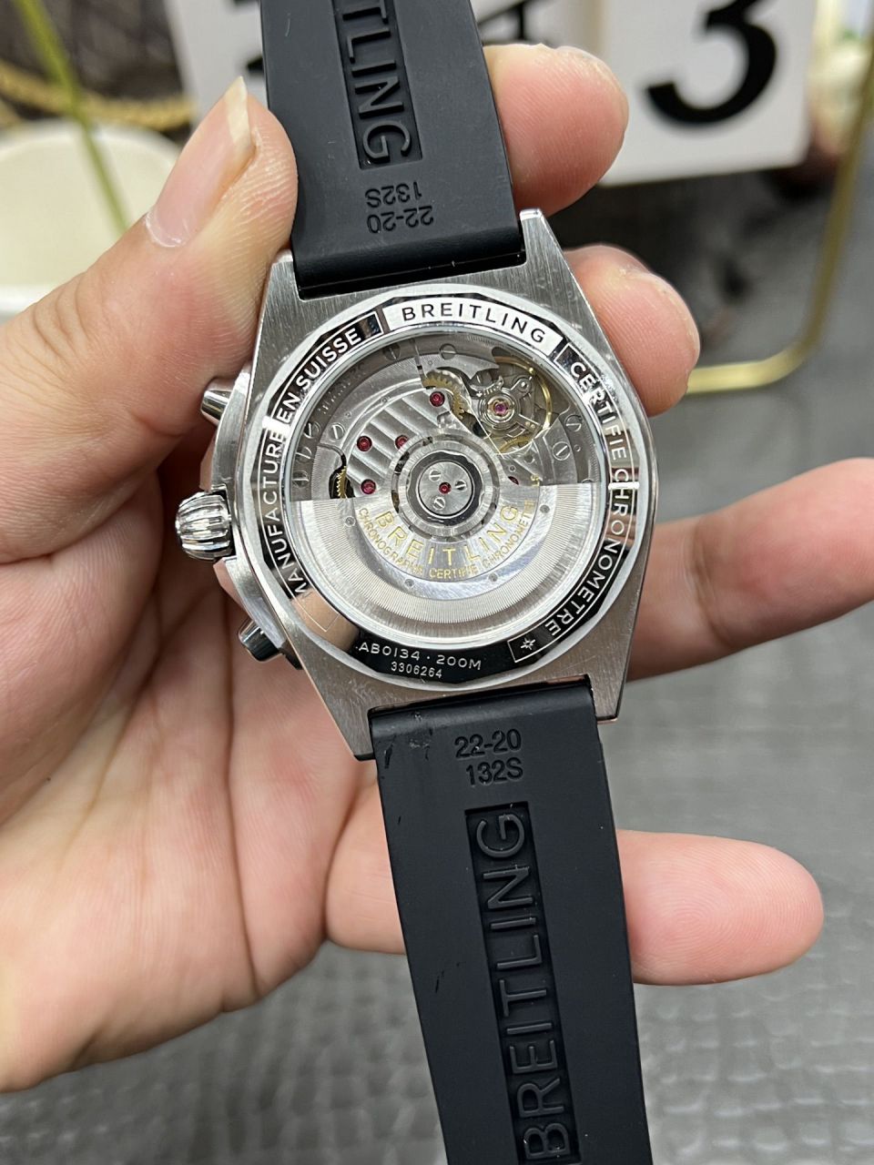 BLS百年灵机械计时系列PB0134101C1S1腕表 /  