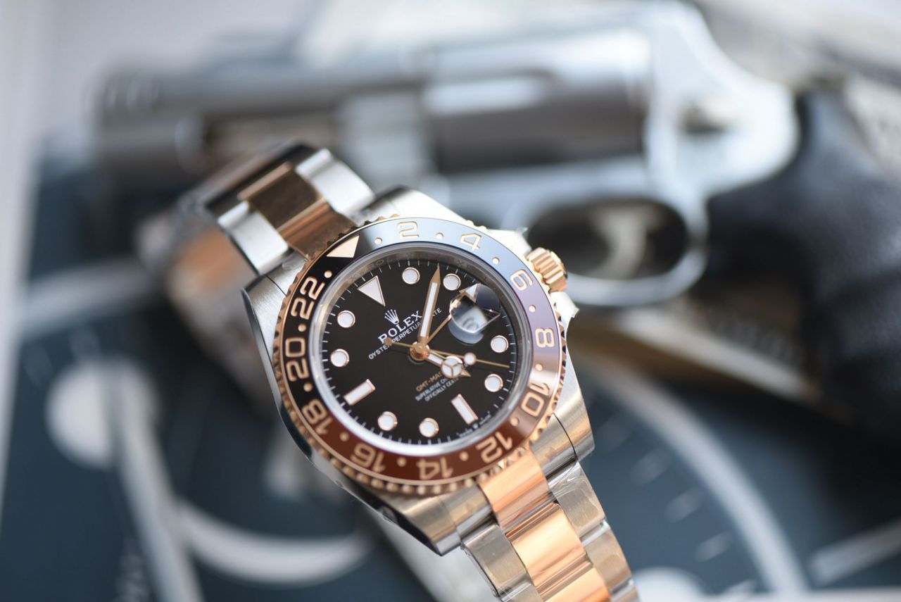 VS劳力士配重沙士圈GMT格林尼治型II系列m126711chnr-0002腕表 /  