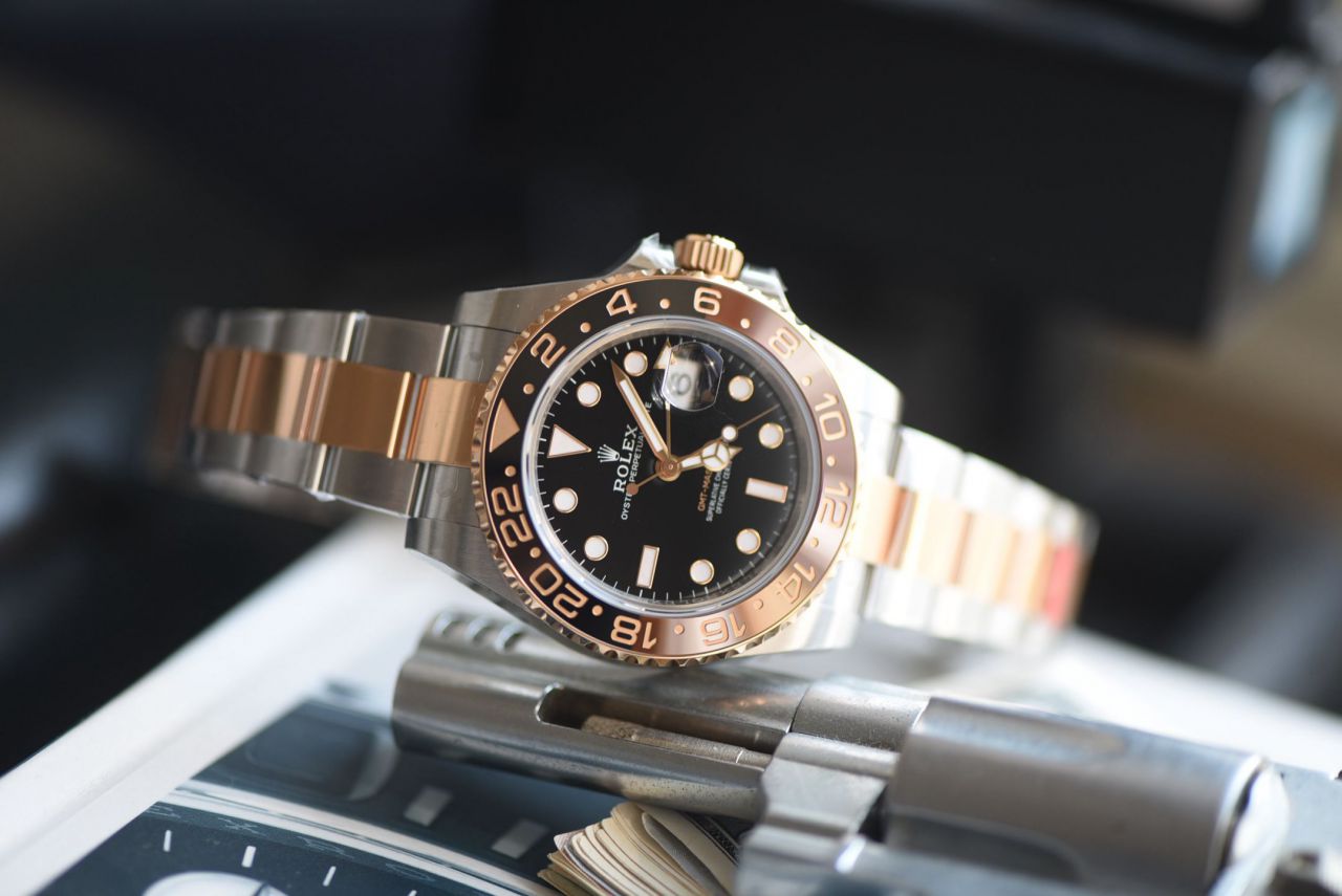 VS劳力士配重沙士圈GMT格林尼治型II系列m126711chnr-0002腕表 /  