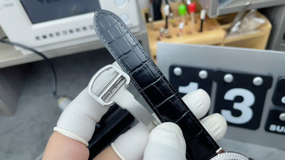 AF钻圈卡地亚蓝气球男款42mm黑气球 /  