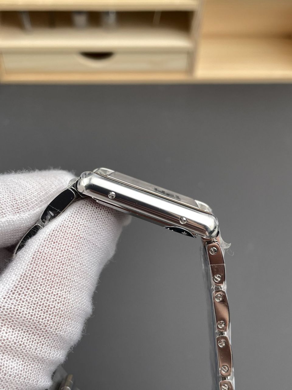 AF坦克钢带款中号卡地亚坦克系列WSTA0106腕表 /  