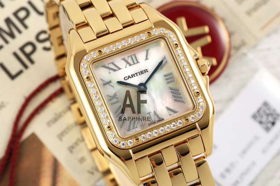 AF卡地亚PANTHÈRE DE CARTIER系列WJPN0016腕表 /  